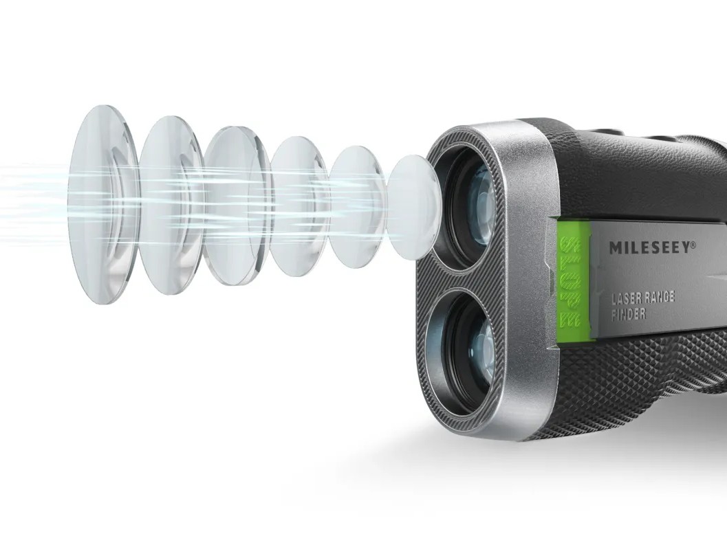 The Lens of Mileseey Golf PF260 Tour Rangefinder