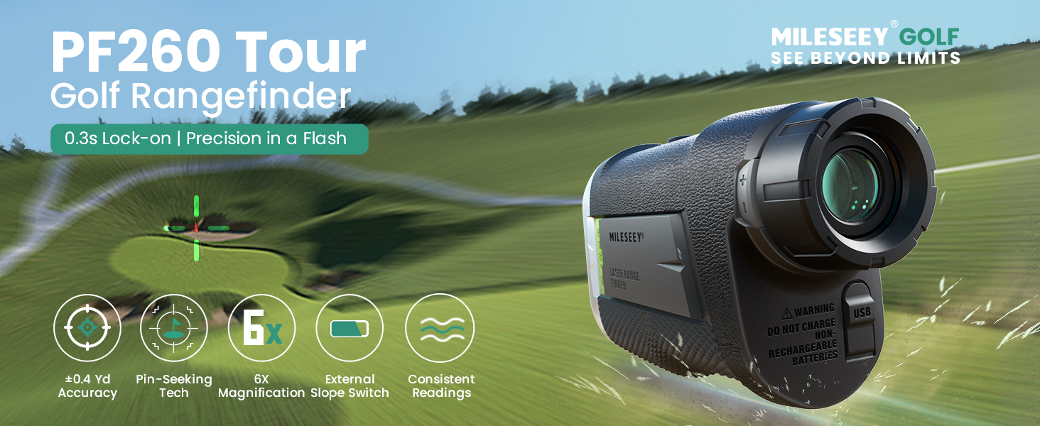 PF260 golf laser rangefinder