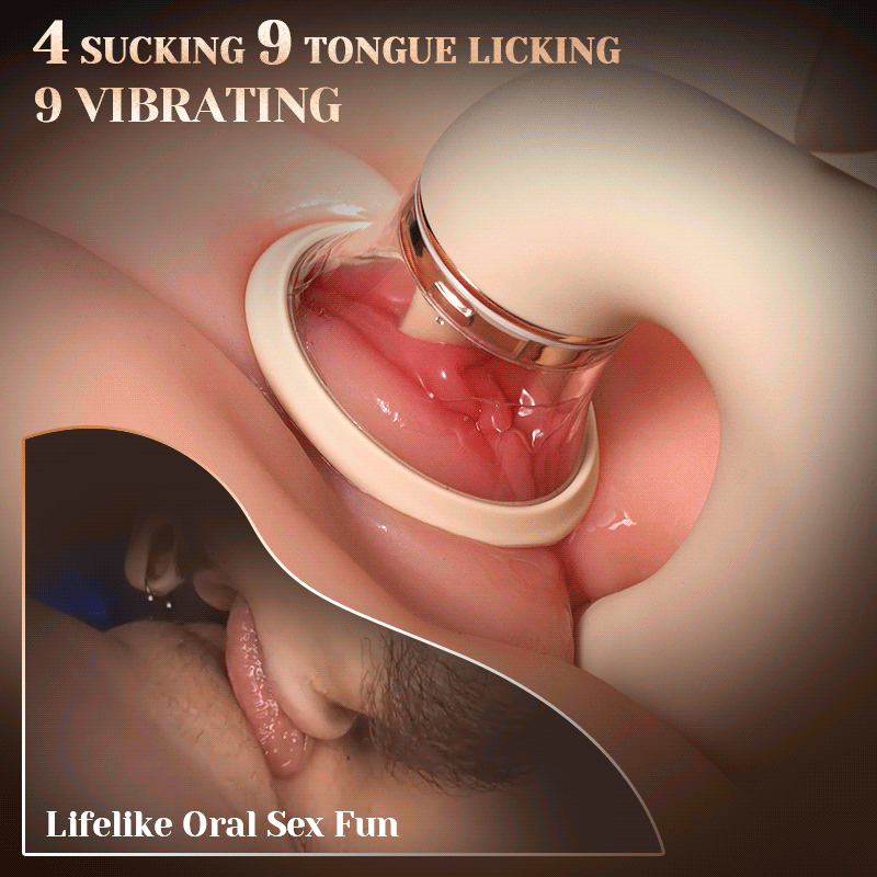 Sweetie Fox- Clitoral Arousal Tongue Licking Suction Vibration Triple Stimulation Vibrators-ENJOY