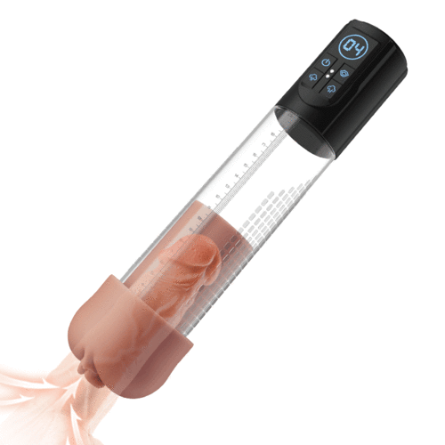 AcmeJoy 3-in-1 Design 3 Vacuum Suction Automatic Suction Penis Pump-ENJOY