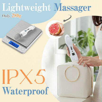 Enjoy S*X - Portable Magic Wand Lightweight with 8 Vibration 9 Speeds Bendable Massager-ENJOY