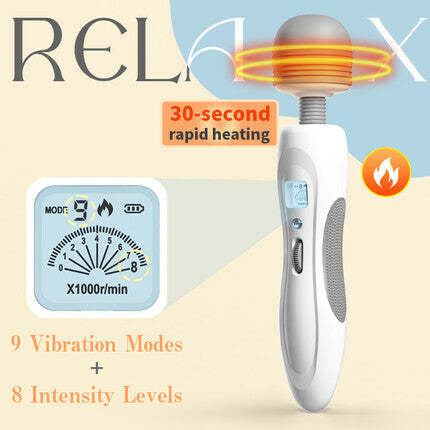Enjoy S*X - Portable Magic Wand Lightweight with 8 Vibration 9 Speeds Bendable Massager-ENJOY