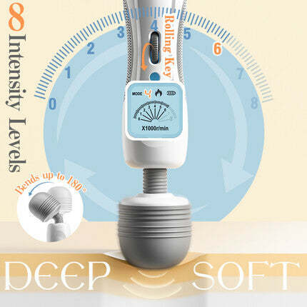 Enjoy S*X - Portable Magic Wand Lightweight with 8 Vibration 9 Speeds Bendable Massager-ENJOY