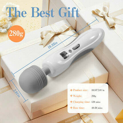 Enjoy S*X - Portable Magic Wand Lightweight with 8 Vibration 9 Speeds Bendable Massager-ENJOY