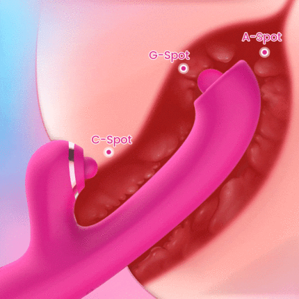 Enjoy S*X - G spot Vibrator with Dual-Ball Clit 7 Vibrating Tapping & 10 Rotating Stimulator-ENJOY