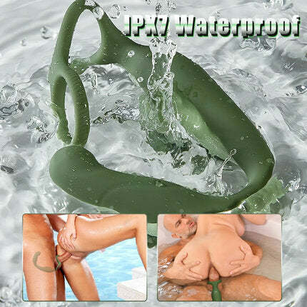 Warrior - C-Shaped 10 Swinging Vibrations Prostate Massager for Men Couple Gay-ENJOY