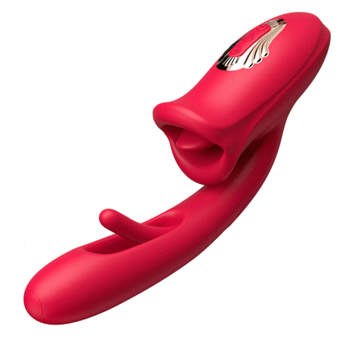 Enjoy S*X-Shaped Biting G Spot Soother with Vibration & Flapping-ENJOY