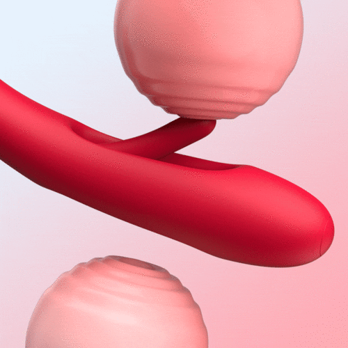 Enjoy S*X-Shaped Biting G Spot Soother with Vibration & Flapping-ENJOY