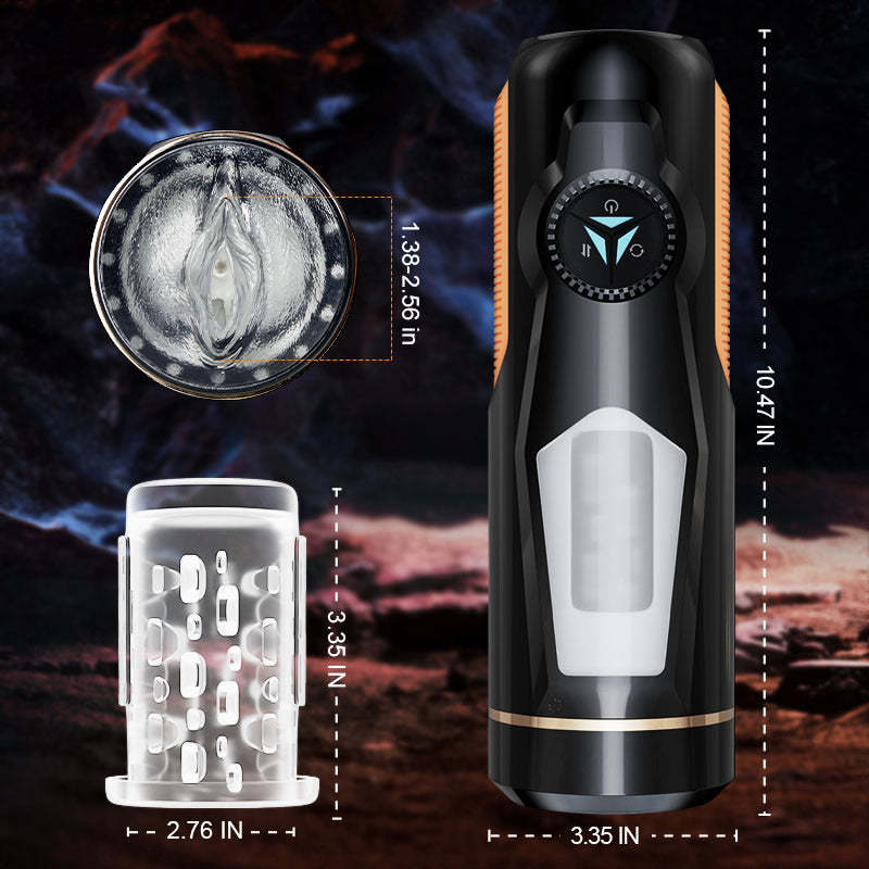 ACMEJOY - 5 Thrusting Rotating Masturbation Cup-ENJOY
