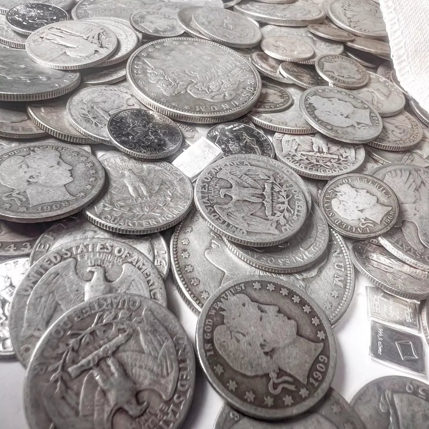 U.S Mint Silver Coin Bank Bag Mixed Lot | LIQUIDATION SALE