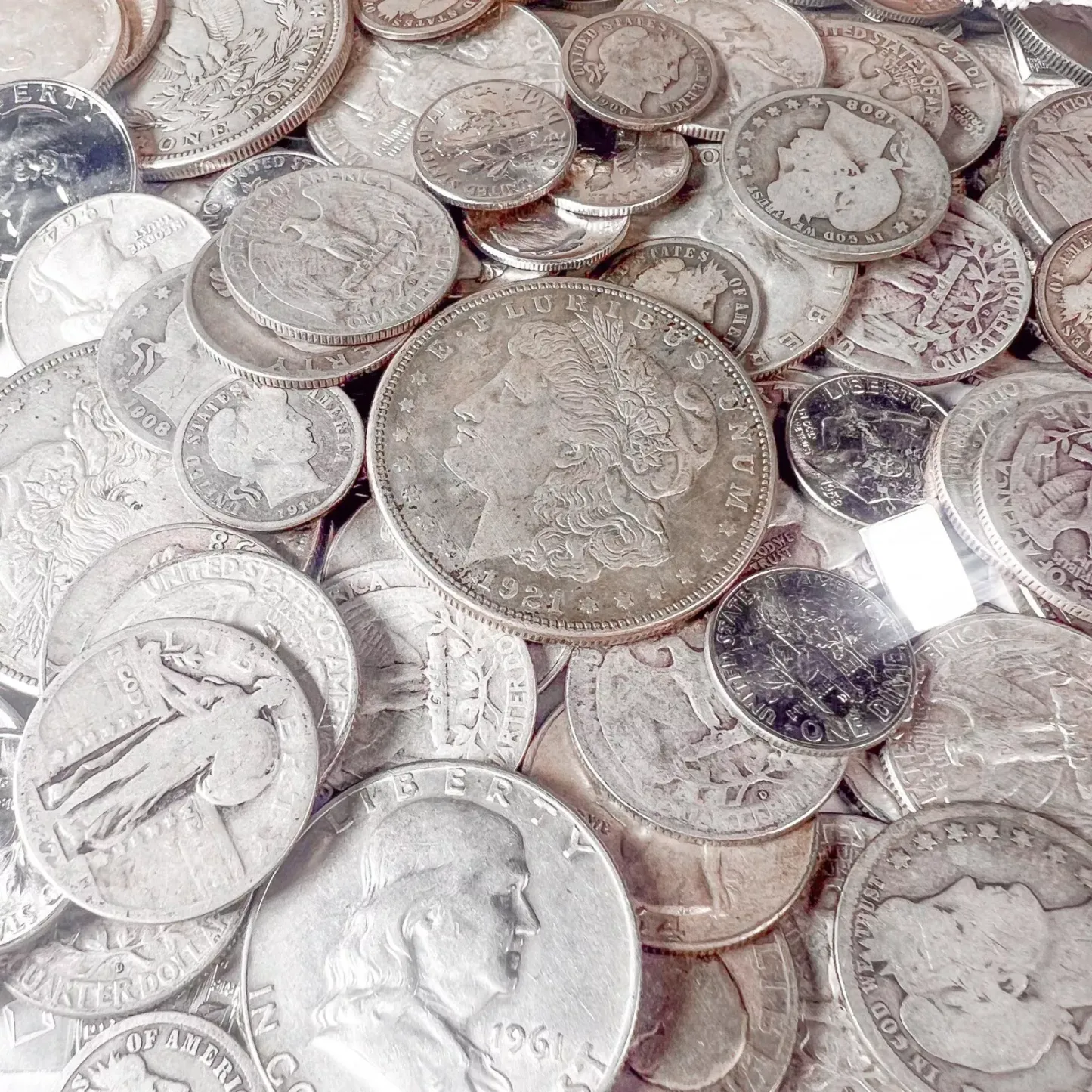 U.S Mint Silver Coin Bank Bag Mixed Lot | LIQUIDATION SALE
