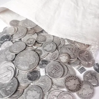 U.S Mint Silver Coin Bank Bag Mixed Lot | LIQUIDATION SALE