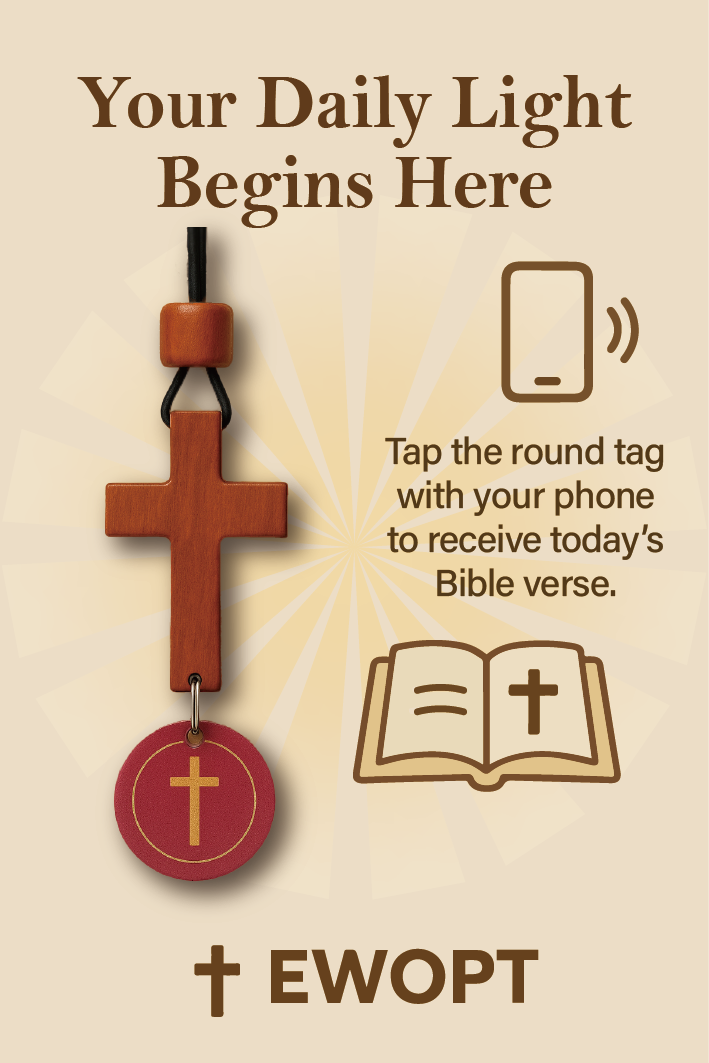 Faith-Based Car Accessory – Bible Verse NFC Cross for Christian Gift Giving