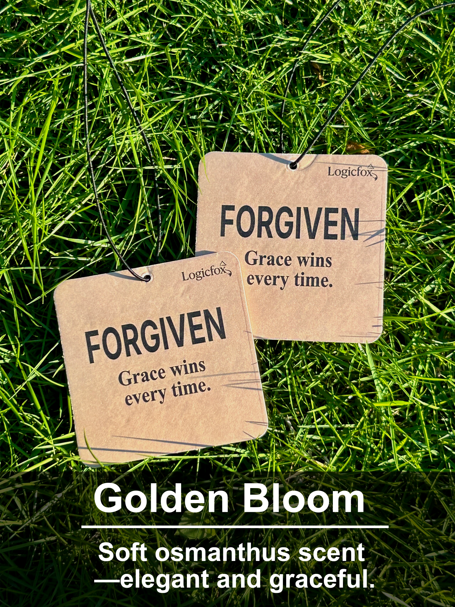 Air Fresheners Car Air Freshener. Hanging car Provides Long Lasting Scent for Auto or Home. Be Kind, 2 Air Fresheners