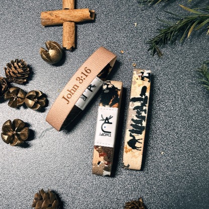 John 3:16-EWOPT NFC Daily Bible Bracelet-ewoptbracelet