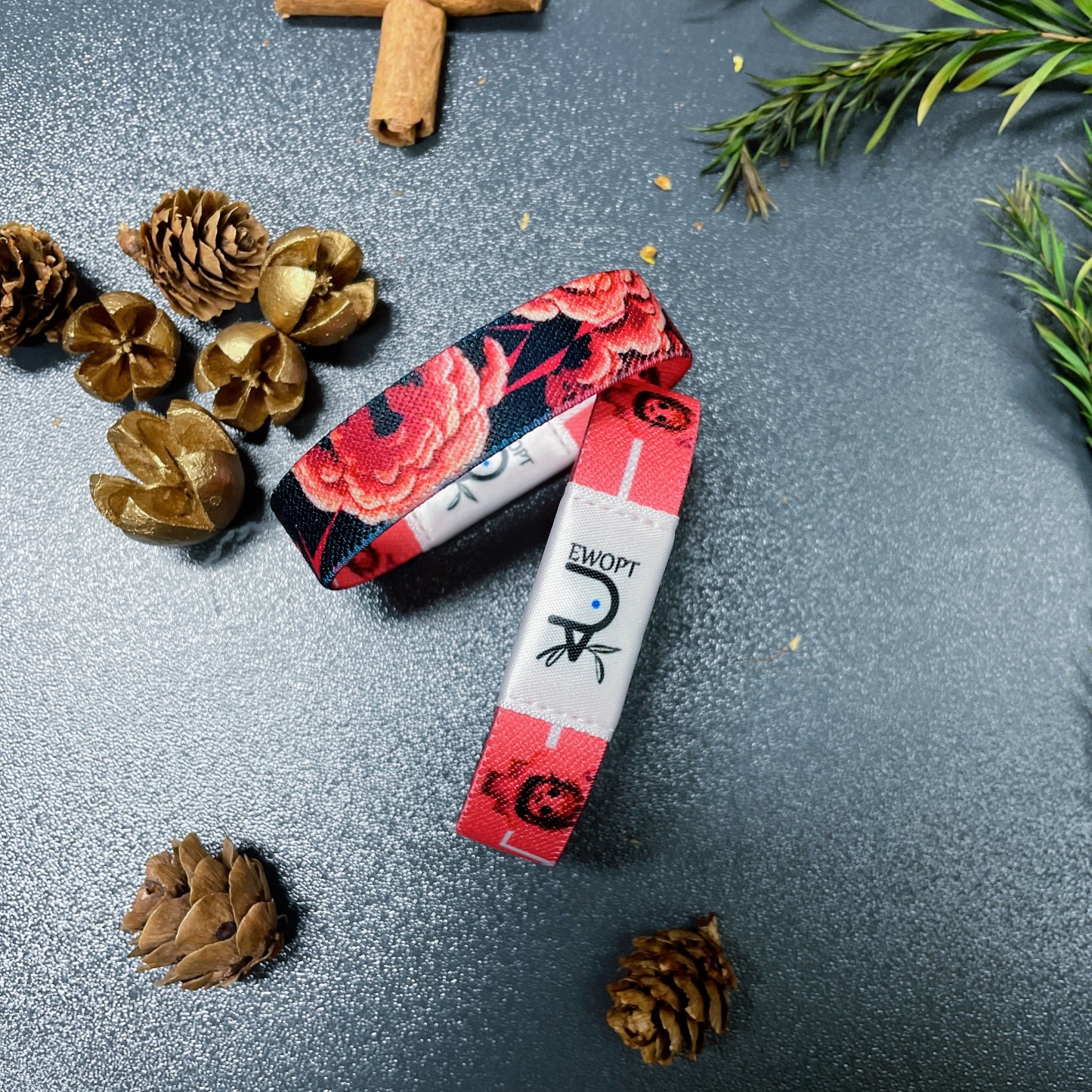 Floral Grace Edition - EWOPT NFC Daily Bible Bracelet-ewoptbracelet