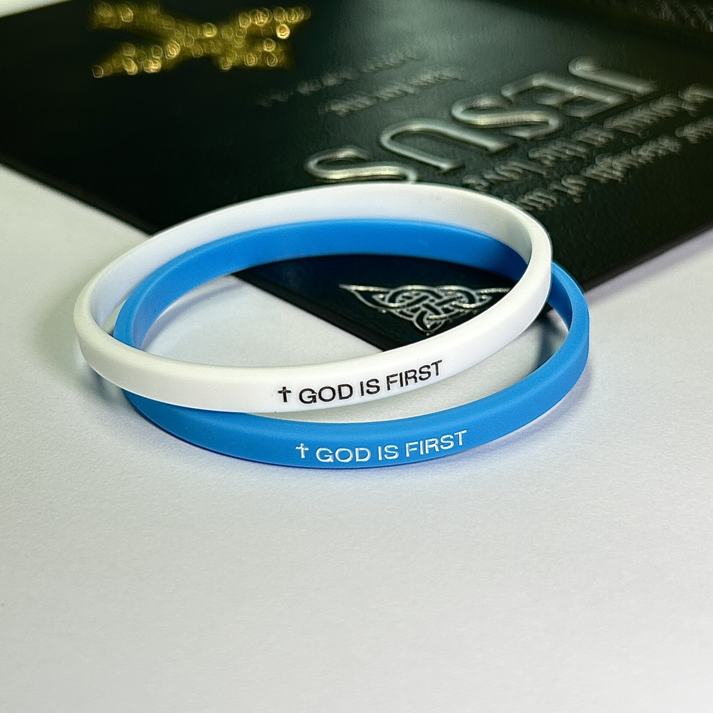 2-packs-GOD IS FIRST BRACELET  I AM SECOND Motivational Message man BRACELET Thin style Religious Easter Gifts Springtok