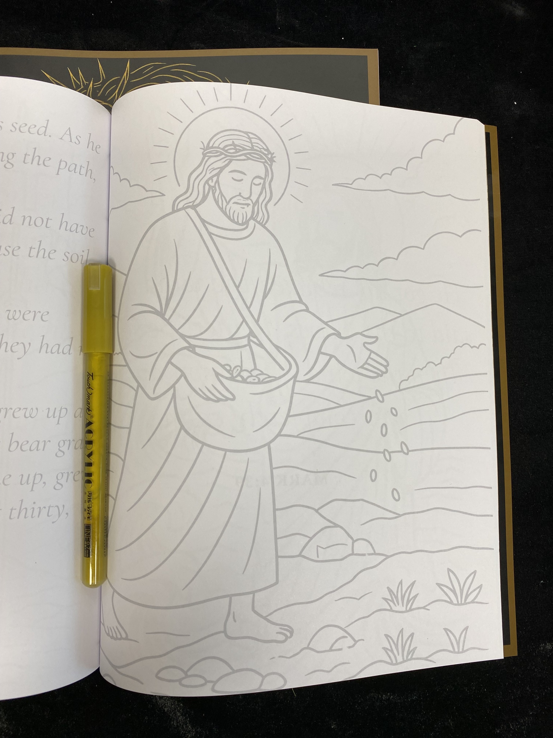 The Bible in a Month.Daily Bible Reading.Daily Scripture Tracing & Coloring Book.Inspirational Christian Gift Idea.Faith Journal for Women, Teens & Kids.Creative Art & Stress Relief