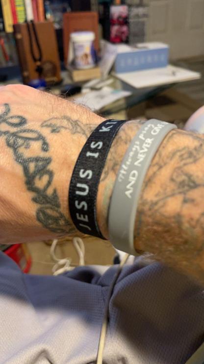 Jesus Is King-EWOPT Daily Bible Bracelet-ewoptbracelet