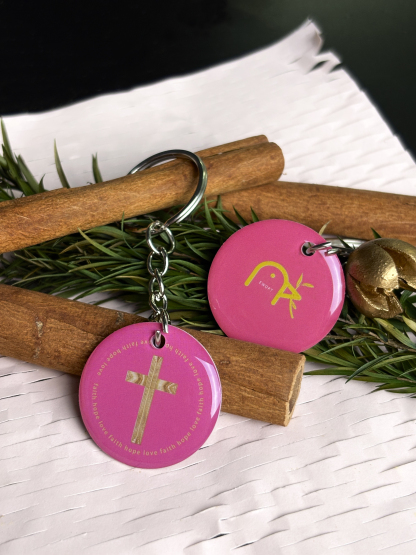 【EWOPT】Personalized Keychain,Religious Keychain,Jesus Keychain,Cute Keychain, Photo Keychain,Keychain Charm, Christian Gift, Get Daily Bible Verses