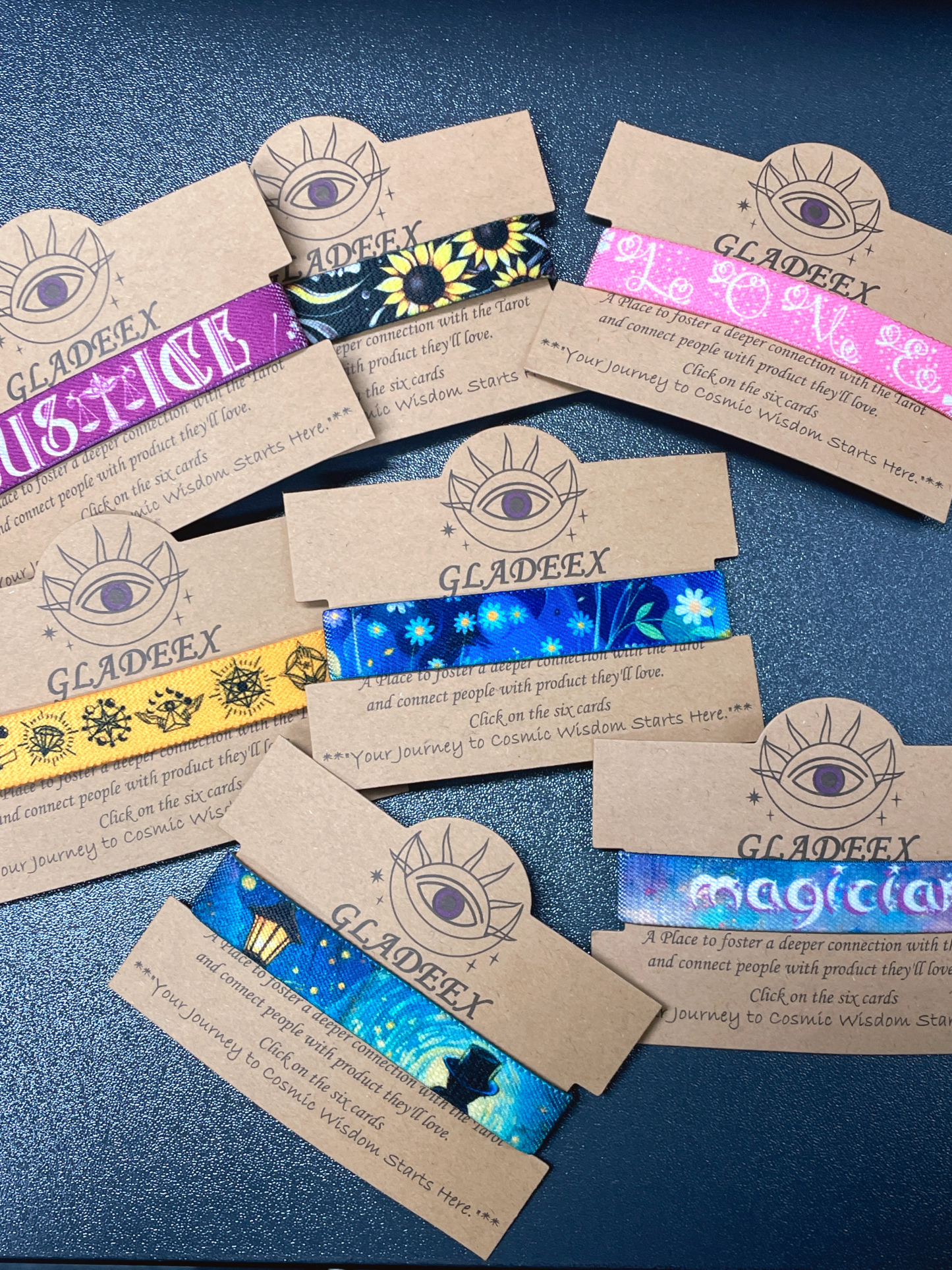 Cosmic Model Energy NFC Tarot Bracelet - Powerful and Inspiring Bracelet