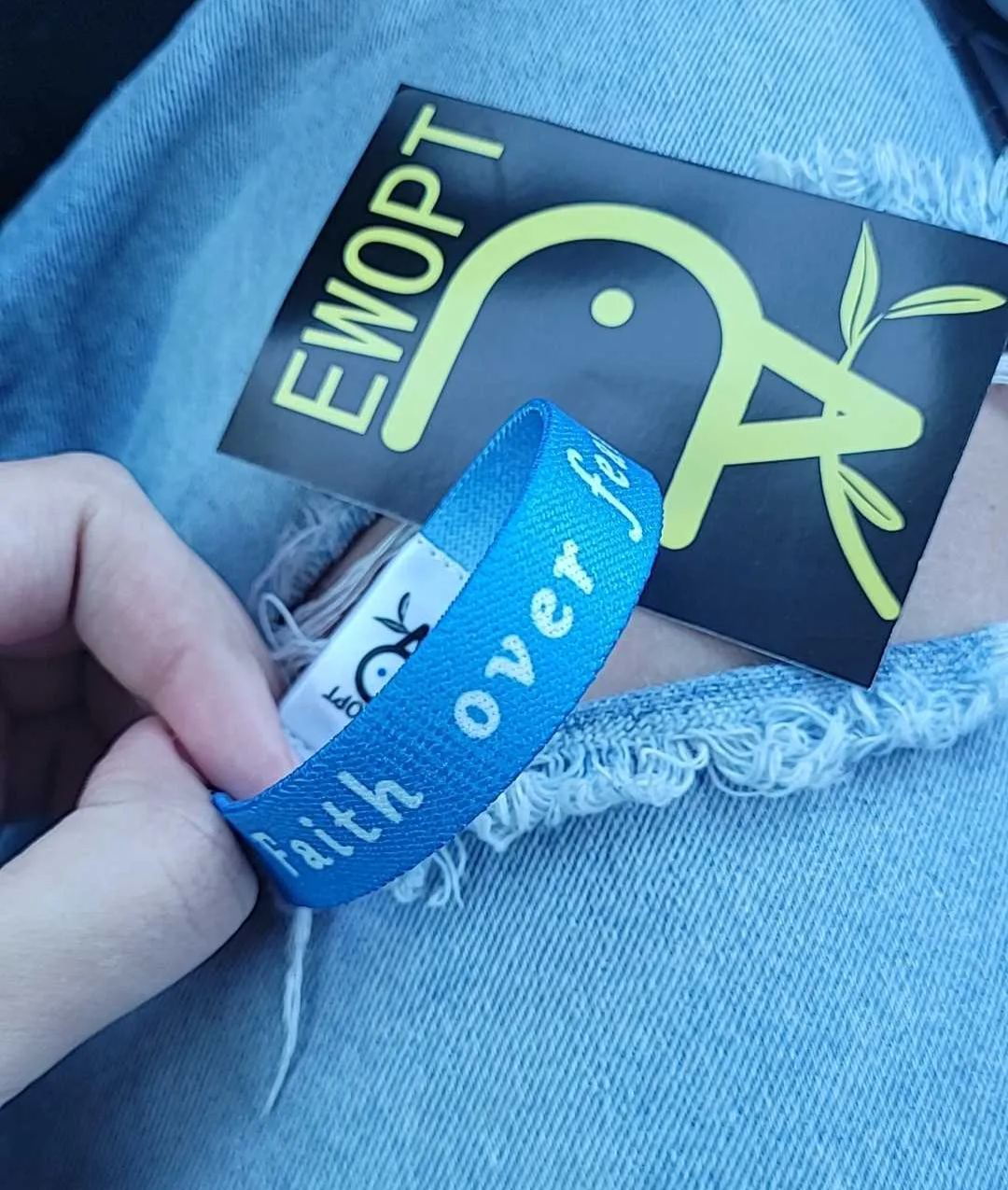 Faith Over Fear-EWOPT  Daily Bible Bracelet-ewoptbracelet