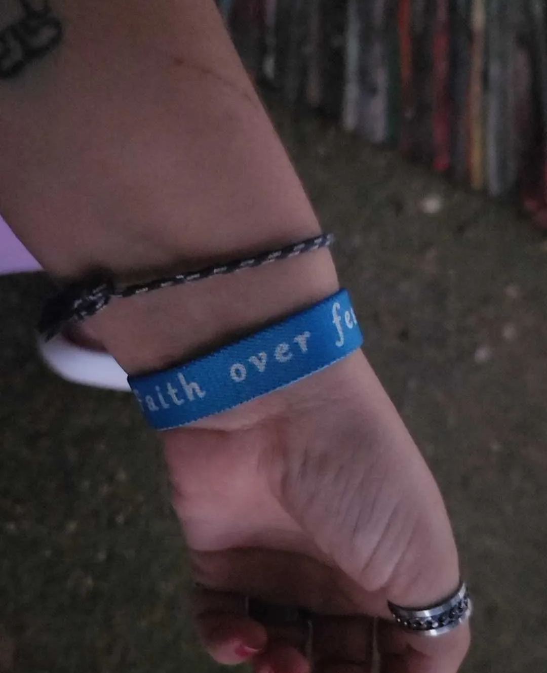 Faith Over Fear-EWOPT  Daily Bible Bracelet-ewoptbracelet