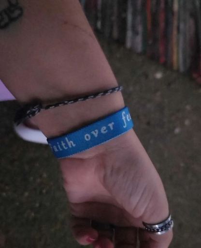 Faith Over Fear-EWOPT  Daily Bible Bracelet-ewoptbracelet