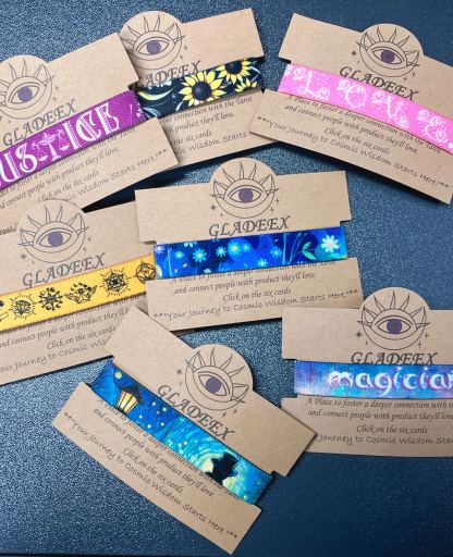 [Copy]NFC Tarot Bracelet-Sunflower-Inspired Wristband for Daily Positivity & Growth