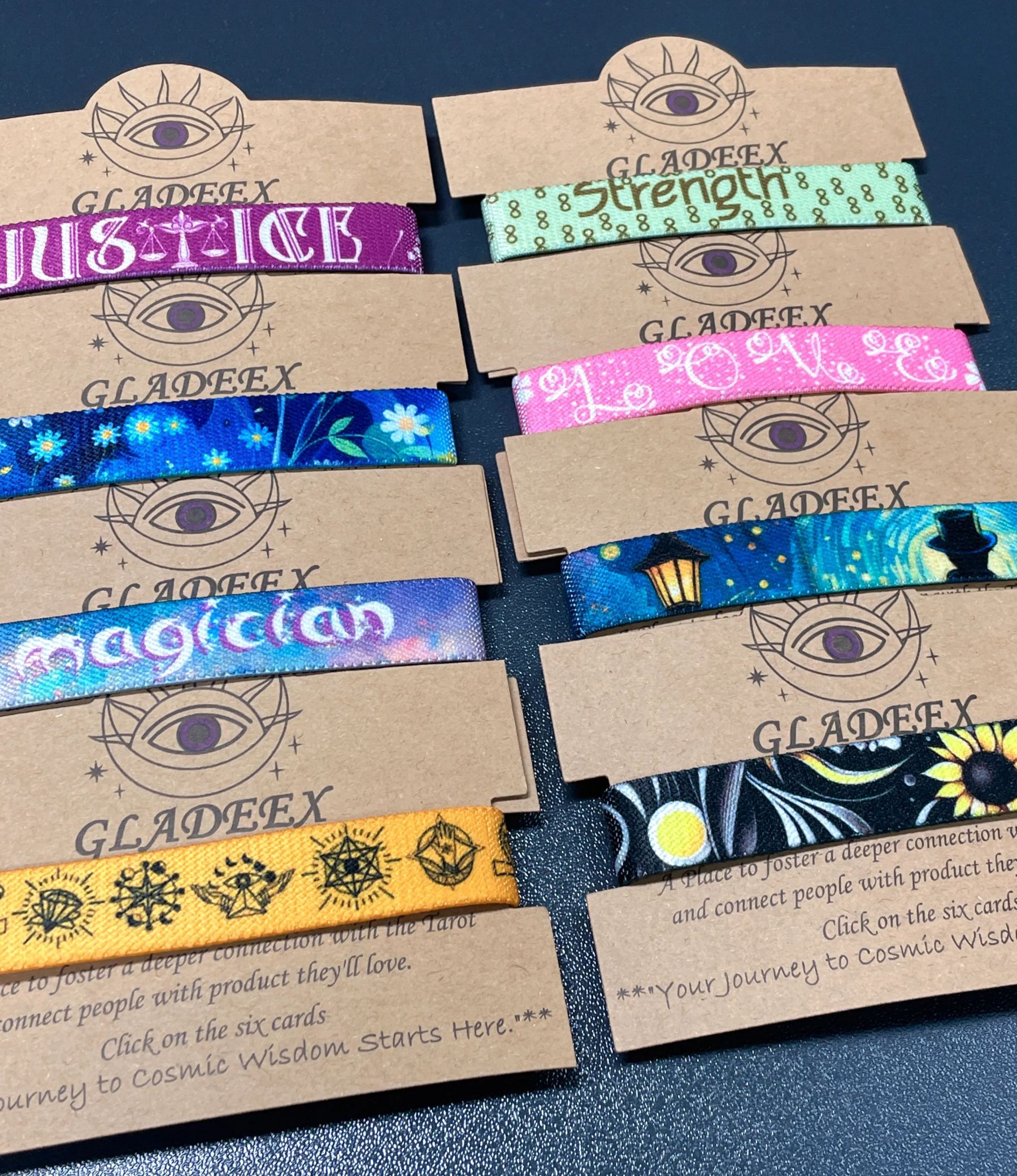 [Copy]Justice NFC Tarot Bracelet – Symbolic Balance Wristband for Clarity & Strength