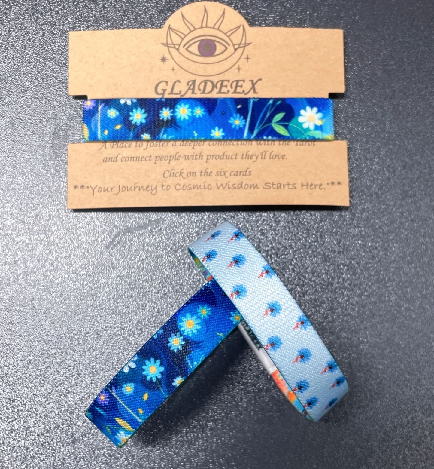 [Copy]Magician NFC Tarot Bracelet – Creative Floral Wristband for Empowerment & Growth