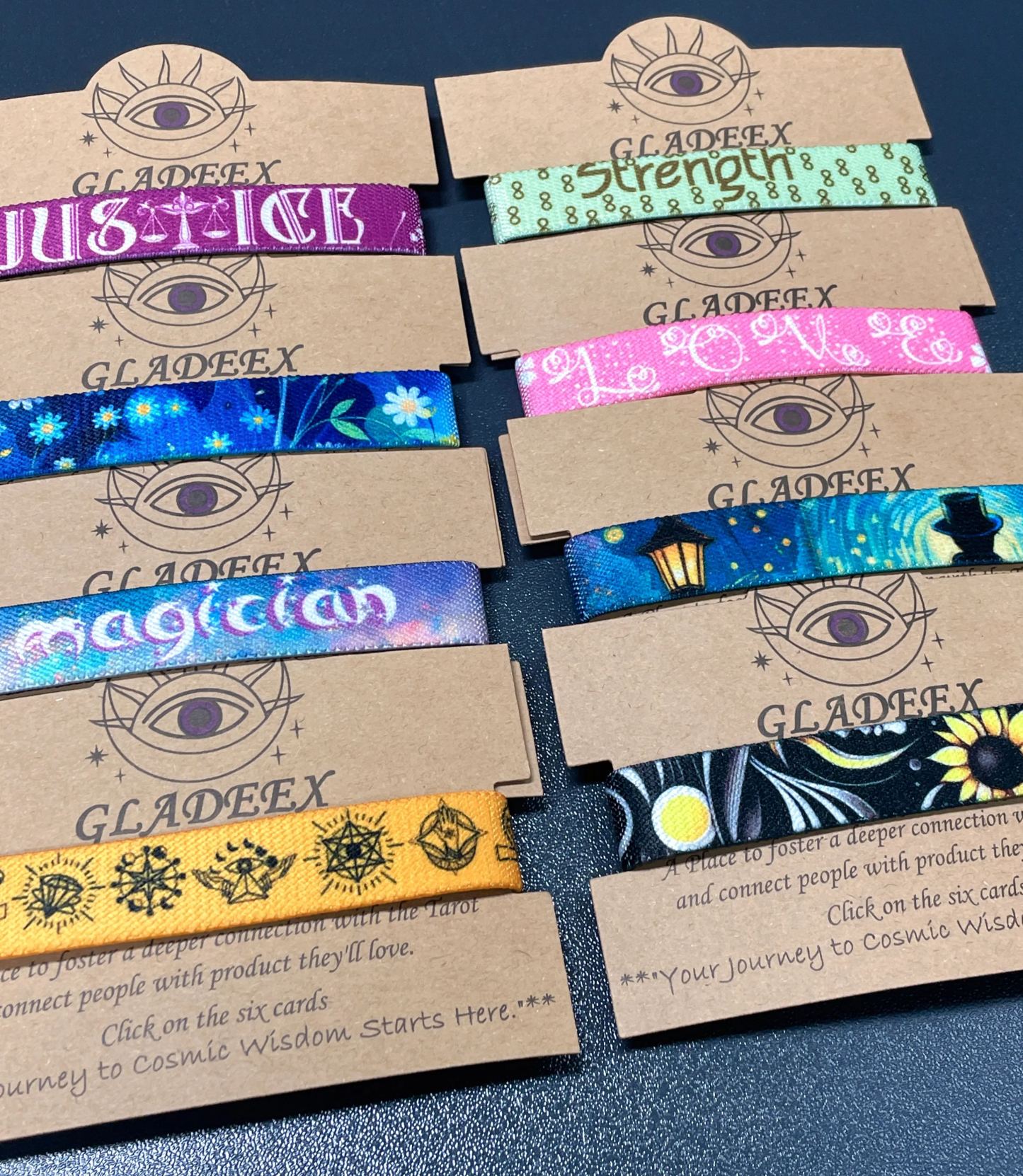 [Copy]Cosmic Model Energy NFC Tarot Bracelet - Powerful and Inspiring Bracelet