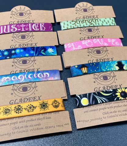 [Copy]Cosmic Model Energy NFC Tarot Bracelet - Powerful and Inspiring Bracelet