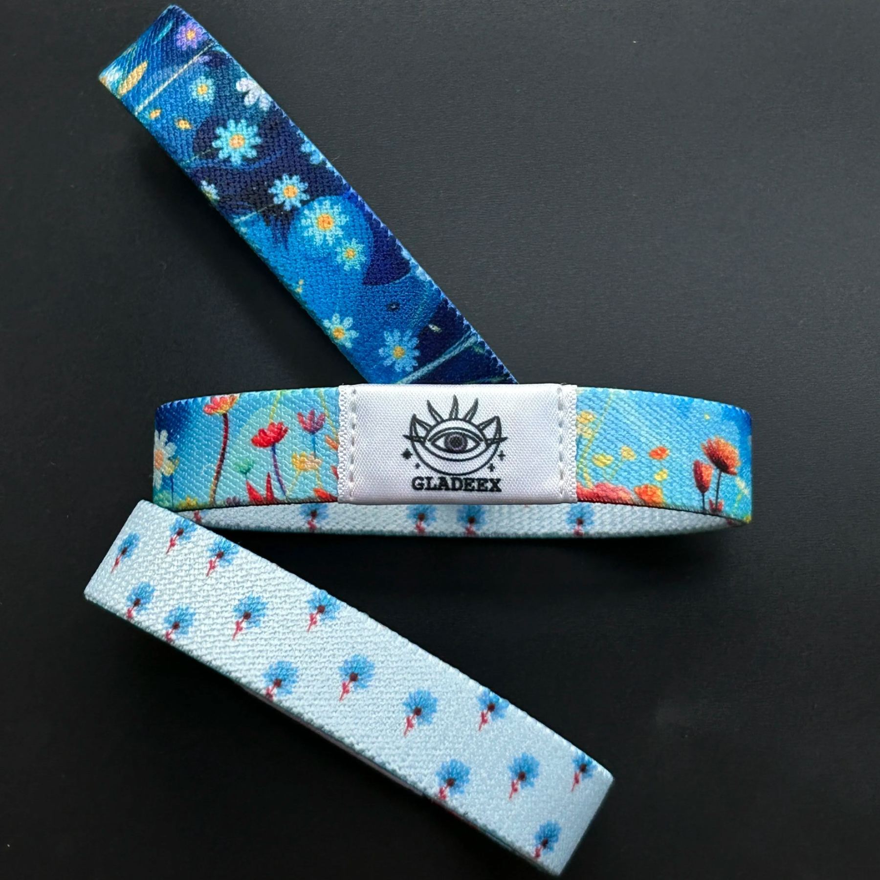 Floral Sky NFC Tarot Bracelet – Bright & Uplifting Wristband for Personal Growth & Positivity