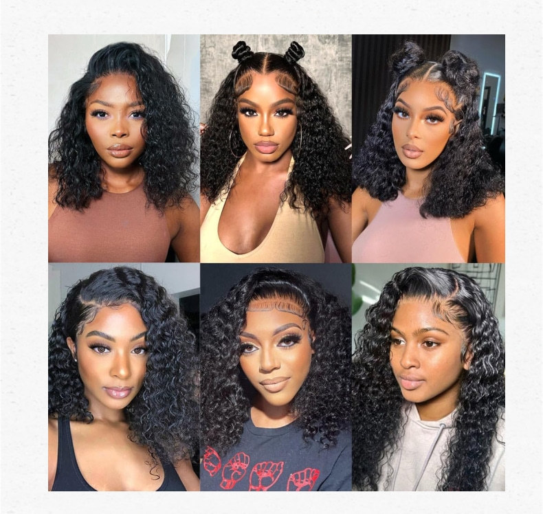 Stylish Women's Left - part Curly Lace Wig: Trendy Hairpiece for You
