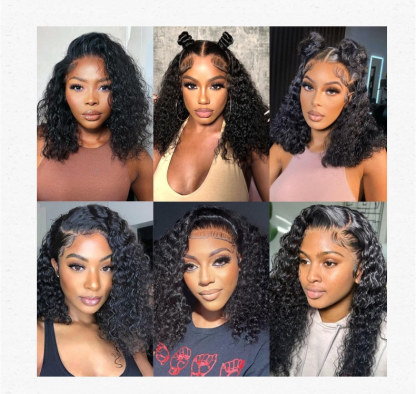 Stylish Women's Left - part Curly Lace Wig: Trendy Hairpiece for You