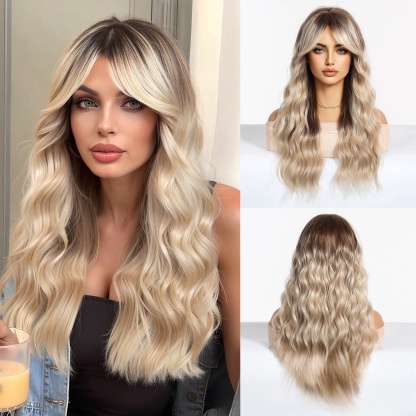 Enchanting Water Wave Long Curly Wig: Illuminating Your Unique Elegance