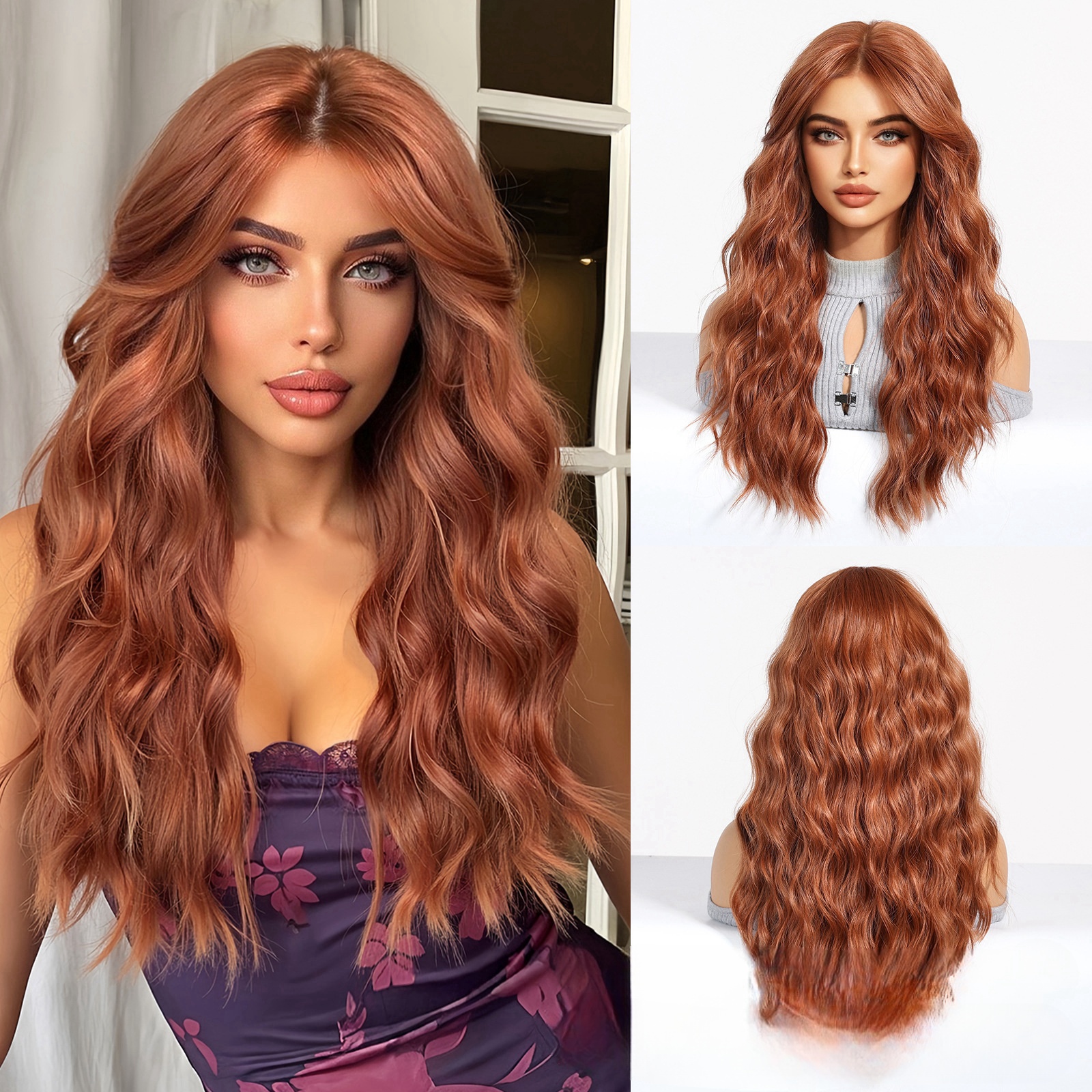 Enchanting Water Wave Long Curly Wig: Illuminating Your Unique Elegance