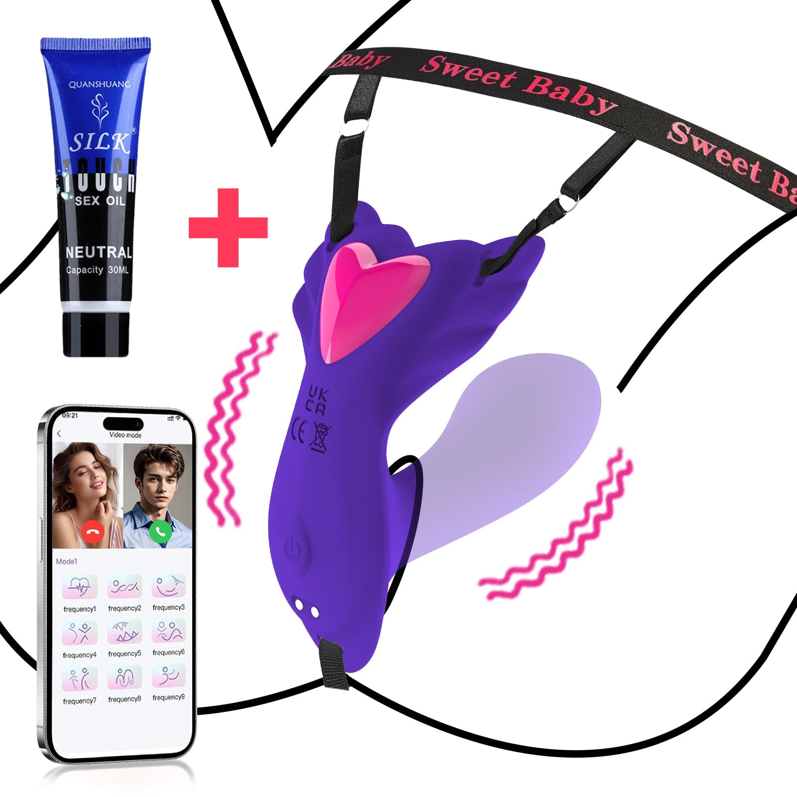 😍2025 Panty Wearable Vibrating Dildo - G-spot Vibrator💖