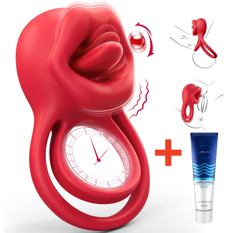 🎁Vibrating Cock Ring Sex Toy💥 - 😍3 in 1 Cock Ring Vibrator Clitoral Stimulator✨