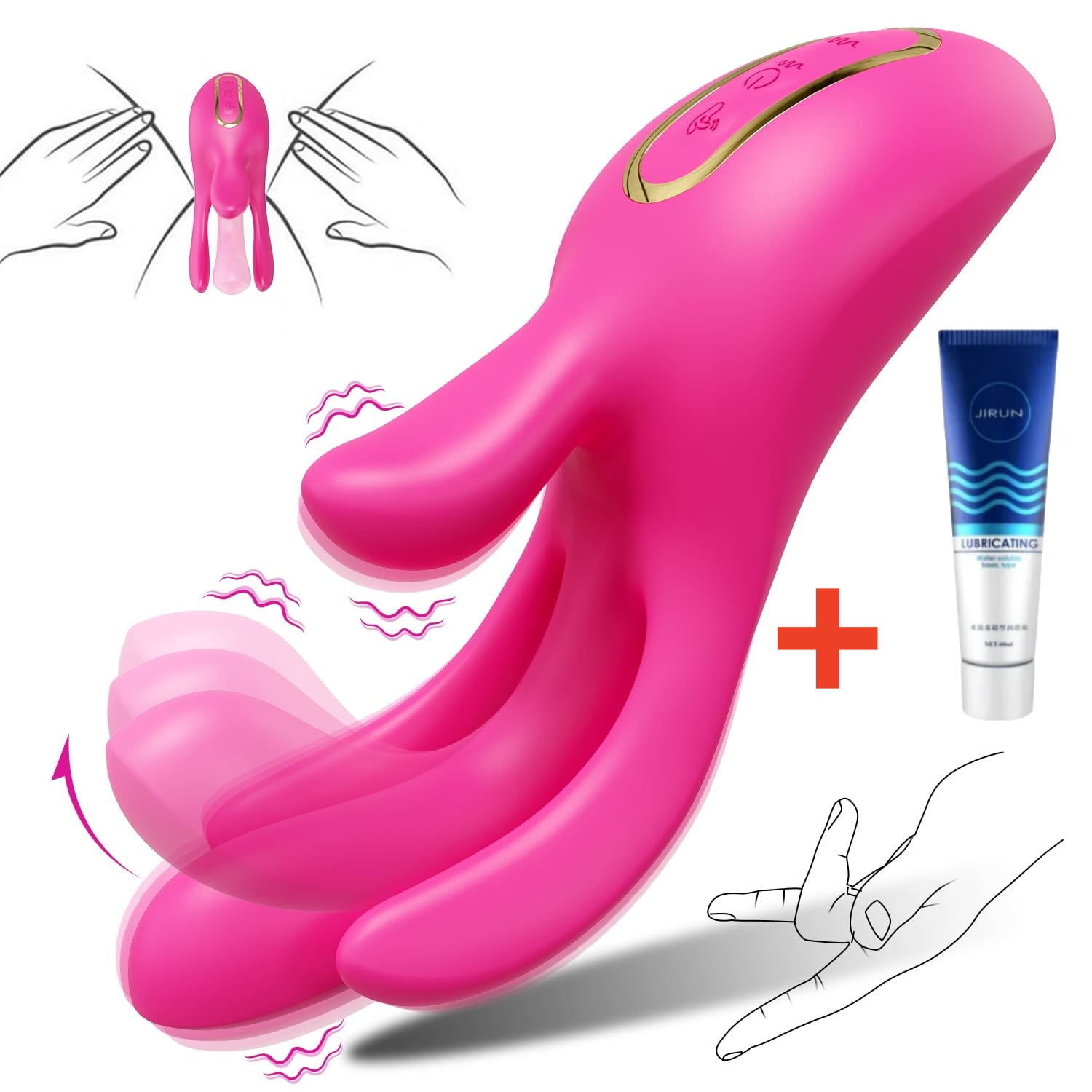 😍3 in 1 Stimulation G Spot and Clitoral - Female Adult Toy✨
