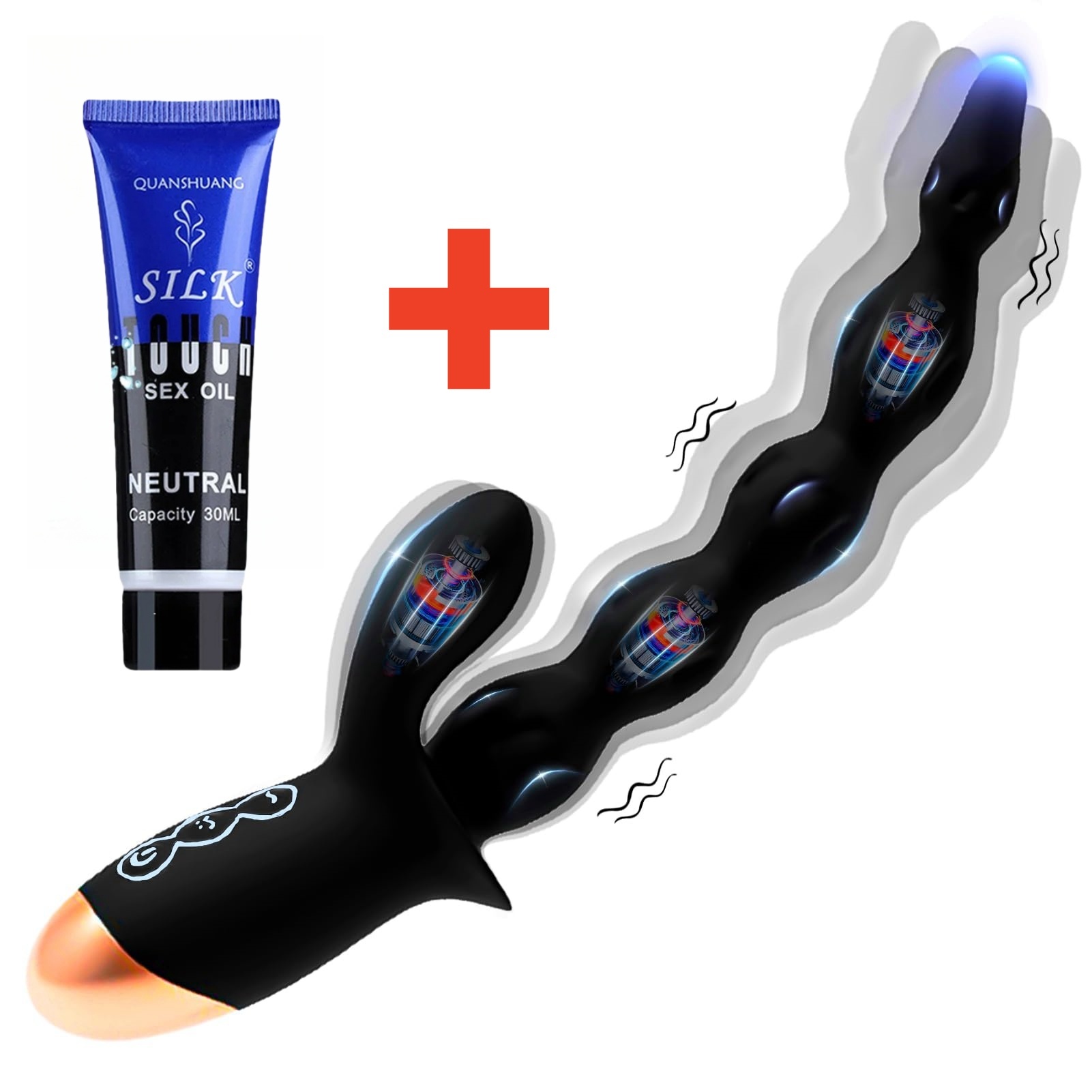 😍2025 Upgraded Progressive Butt Plug - Anal Vibrator💖