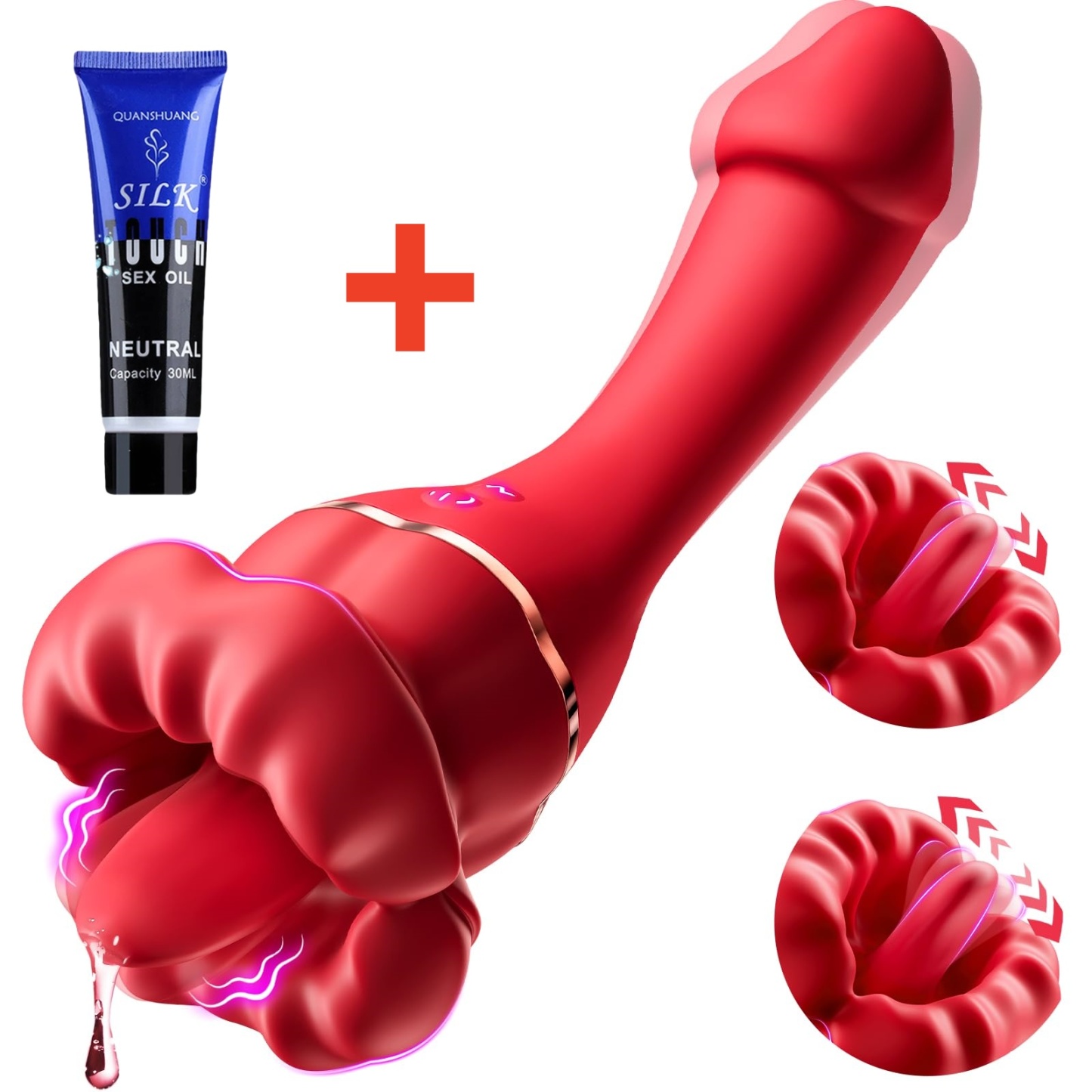 😍Female Vibrator Dildo Sex Toy - Rose Sex Toy Clitoral Vibrator💖