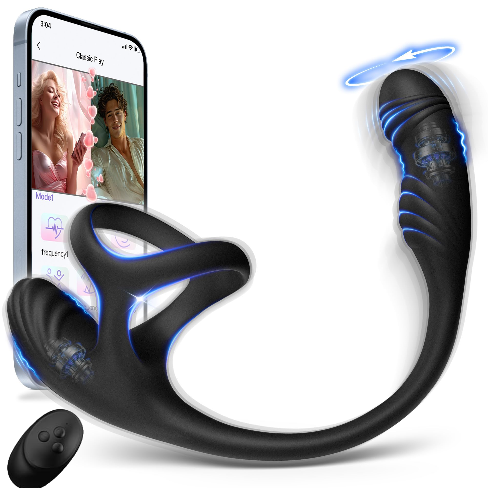 😏 Ultimate Male Pleasure Toy 💥– 😍 4-in-1 Prostate & Anal Massager 🎯