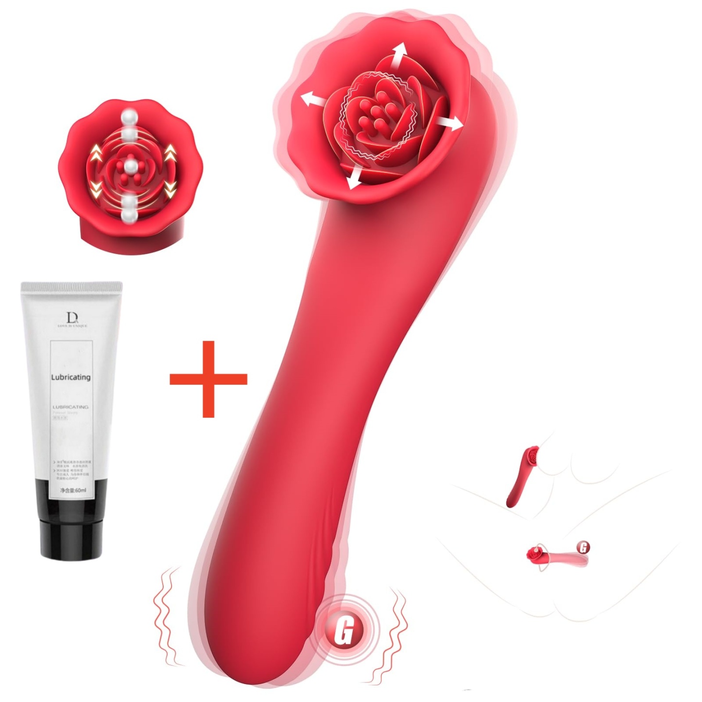 🎁Christmas gift - female sexual pleasure tool rose G spot vibrator💖