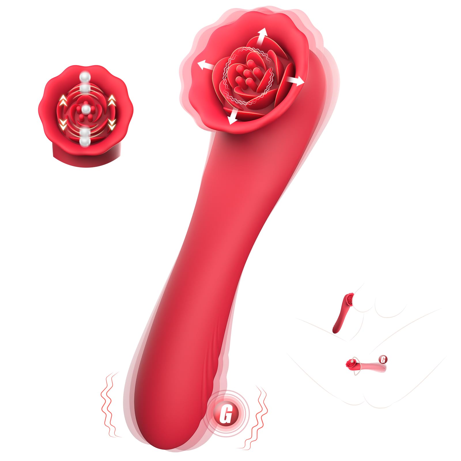 🎁Christmas gift - female sexual pleasure tool rose G spot vibrator💖