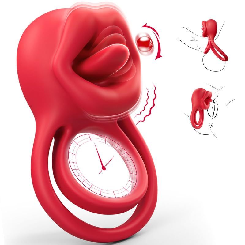 🎁Vibrating Cock Ring Sex Toy💥 - 😍3 in 1 Cock Ring Vibrator Clitoral