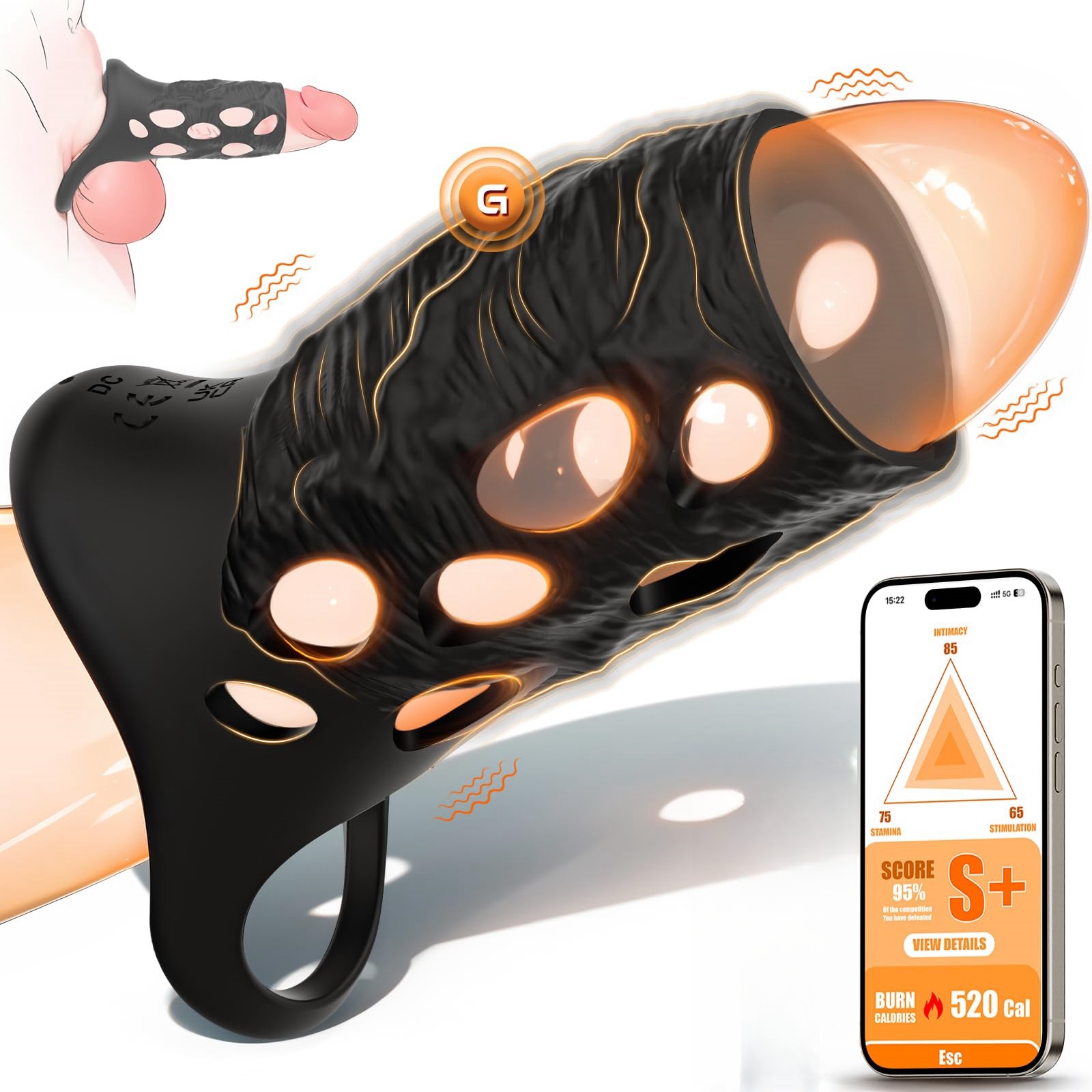 Vibrating Cock Rings and Sleeves - G-Spot Stimulation for Men and Women