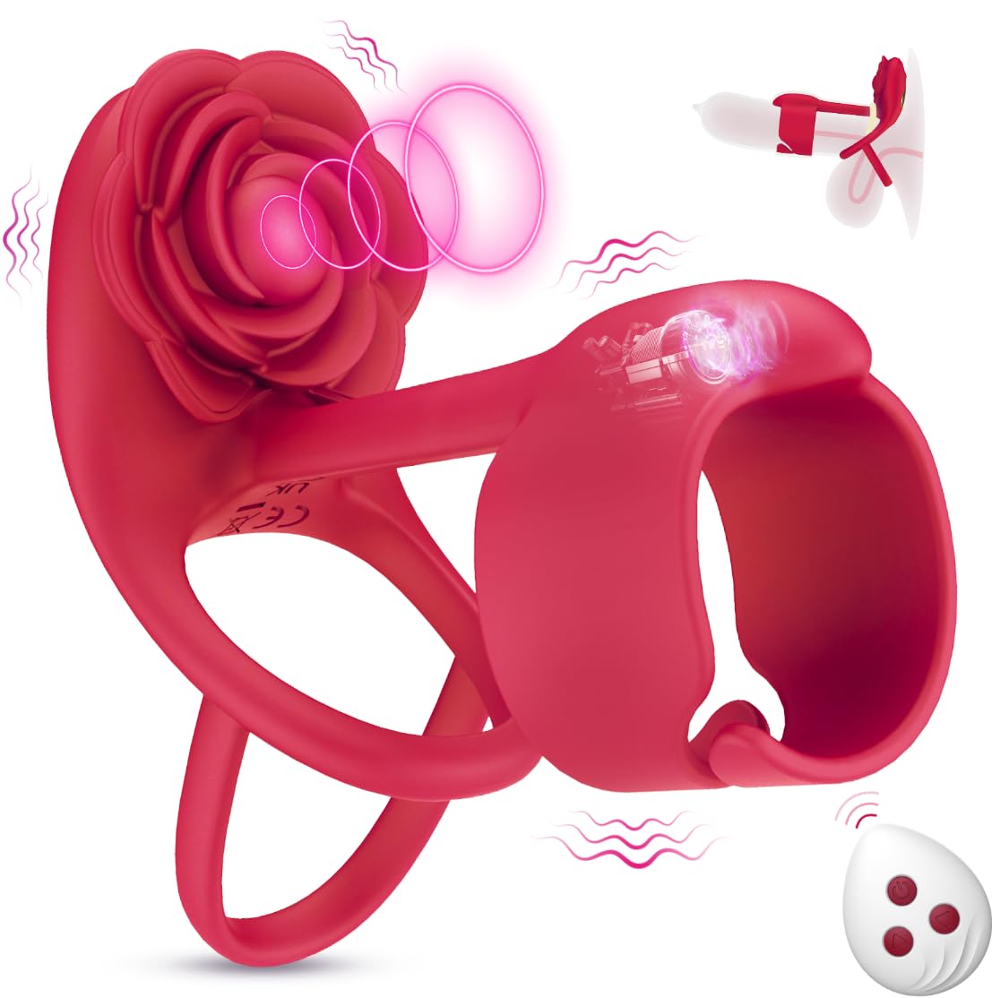 🎁Vibrating Cock Ring Sleeve - Adult Sex Toys for Couples