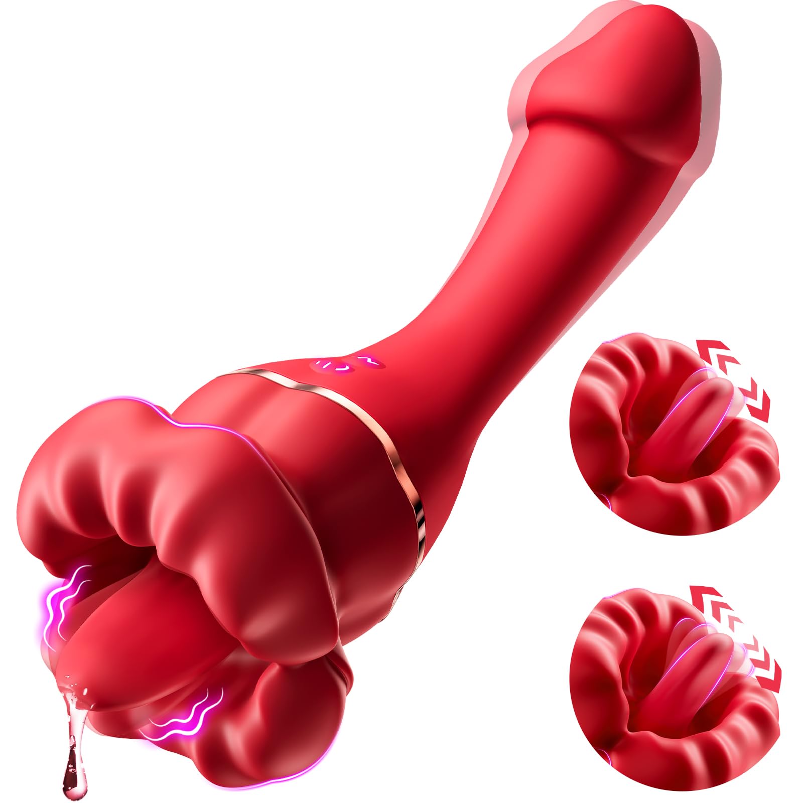 😍Female Vibrator Dildo Sex Toy - Rose Sex Toy Clitoral Vibrator💖